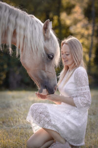 Fotoshooting mit Pferd